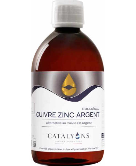 Catalyons Cuivre Zinc Argent 500ml