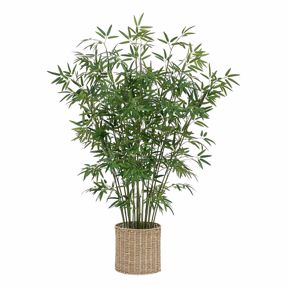 Bambou artificiel pot naturel H150cm vert – Atmosphera Créateur d'intérieur