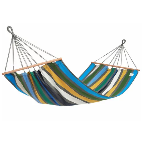 Hamac coloris multicolore brasilia en polypropylène Brasilia Jobek Hamac Kolor - 300 x 100 cm