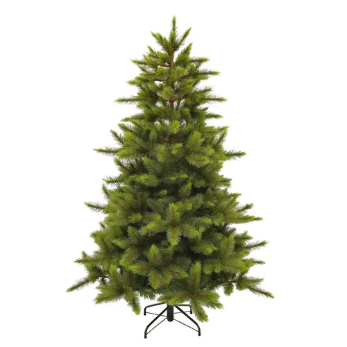 Sapin de Noël artificiel vert Wyoming - Ø 117 x H 155 cm