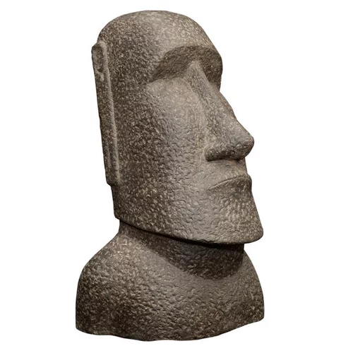 Statue Moai en pierre reconstituée 100 cm