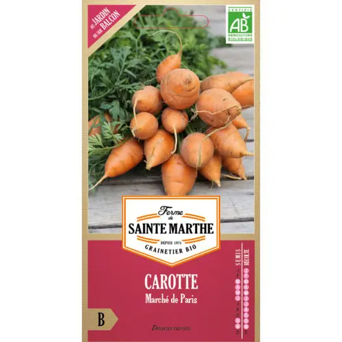 Sachet de graines de carotte parijse markt 3