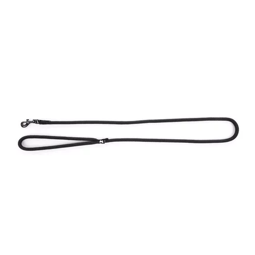 Laisse ronde pour chien coloris noir 1,3 cm x 1 m