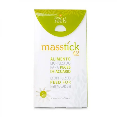 Nourriture pour poissons marine en bâtonnets, 100% naturel EASY REEFS Massticks - 42g