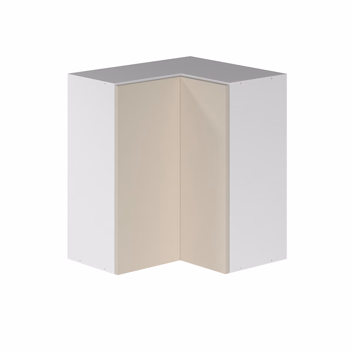 Façade de cuisine – Façade de meuble haut d'angle cuisine Palma cachemire l.30 cm x H.72 cm