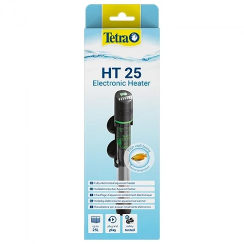 Chauffage électronique aquarium, 25 Watts, TETRA HT 25 Heater Electronic - 25W