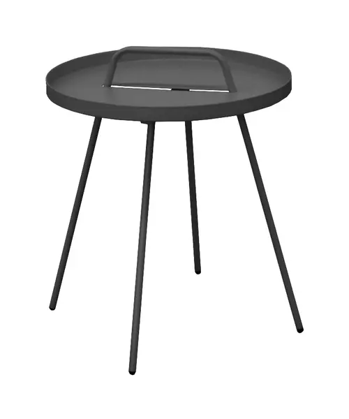 Table basse en acier Flower - Ø 41 x H 51 cm