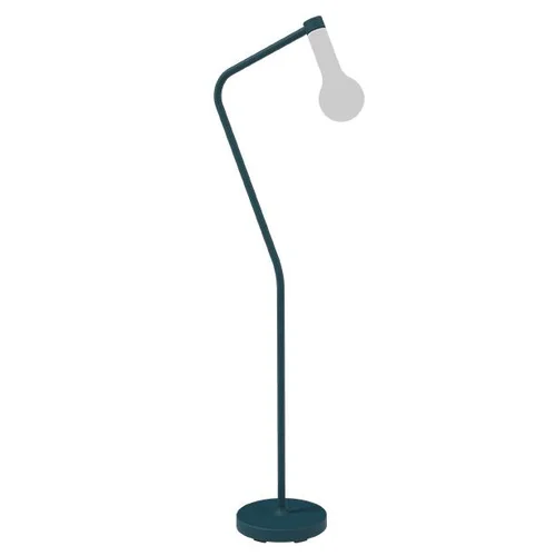 Pied Aplo coloris bleu en aluminium Fermob - 34 x 138 cm