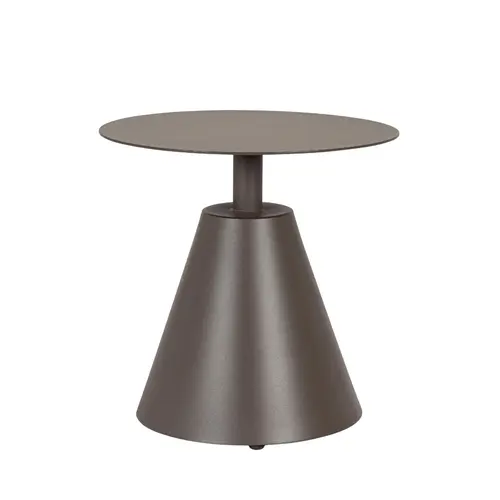 Table basse en aluminium Bizzotto Aloha - Ø 50 x 49,5 cm