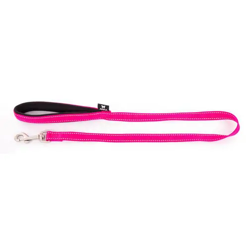 Laisse Neo+ pour chien coloris rose 1,5x100 cm