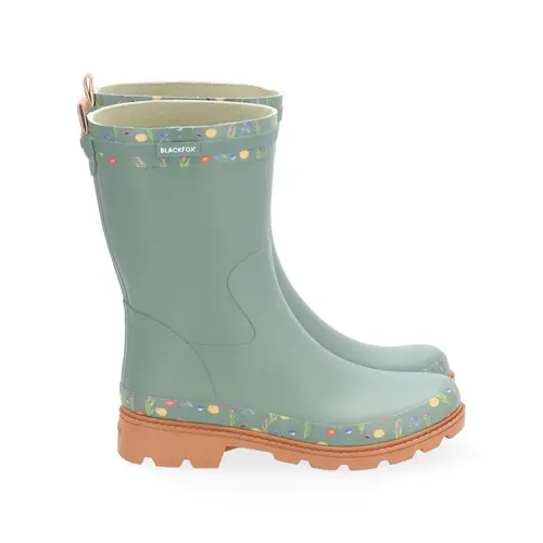Demi-botte Judy coloris vert en caoutchouc Blackfox - pointure 39
