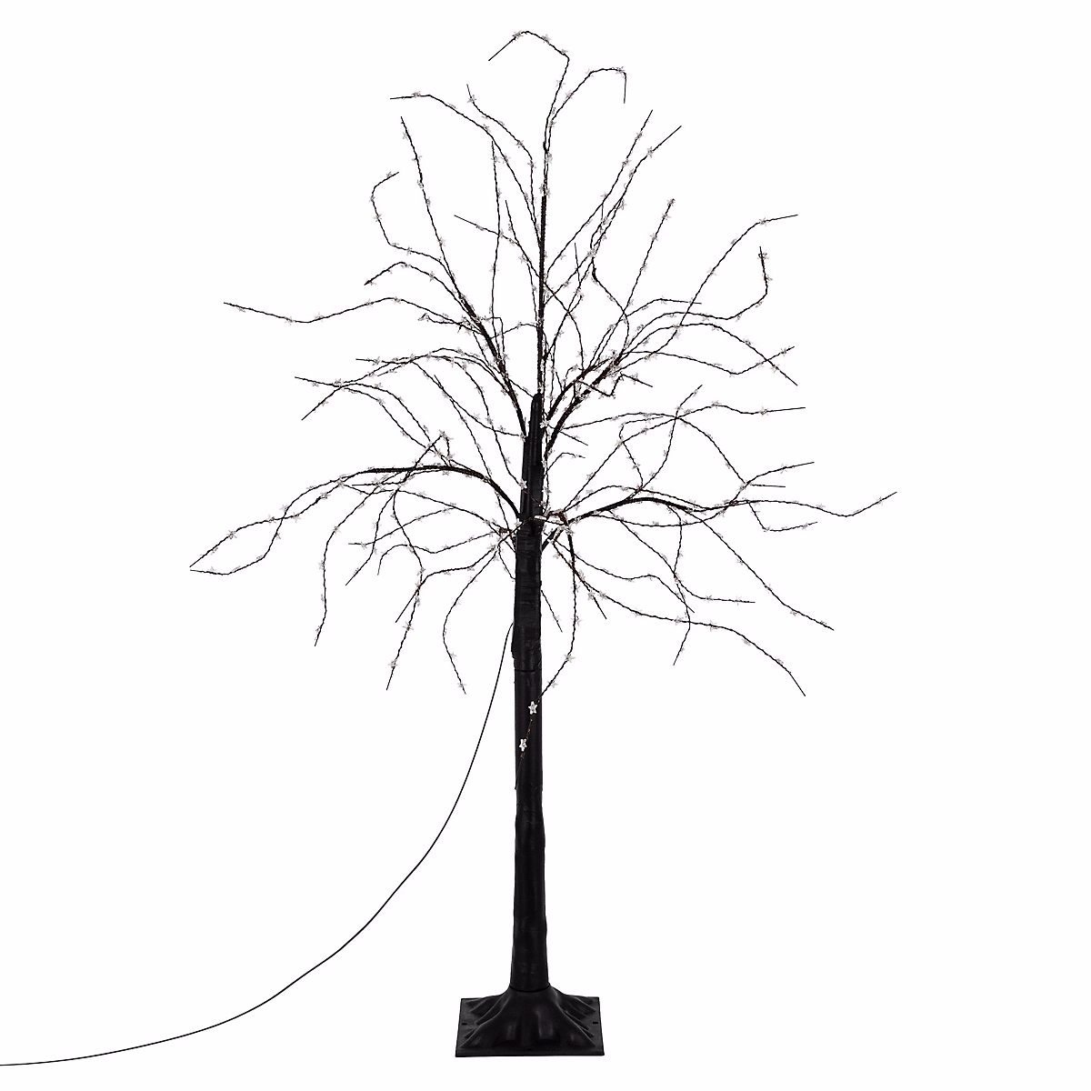 Arbre de Noel décoratif 120 cm avec 480 LED blanc chaud branches flexibles IP44 – Réf. ONCQSCFXS7260078563
