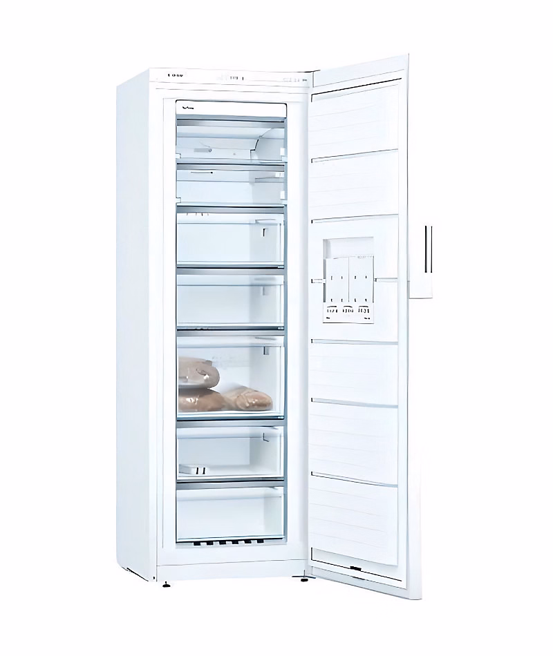 BOSCH GSN33VWEP – Congélateur armoire, 225 L, Froid no frost multiairflow, L 60 x H 176 cm, Blanc
