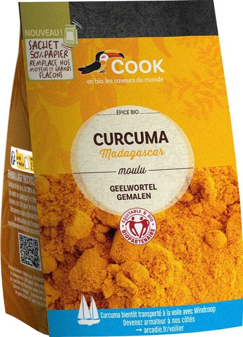 Curcuma moulu bio Cook - 100 g