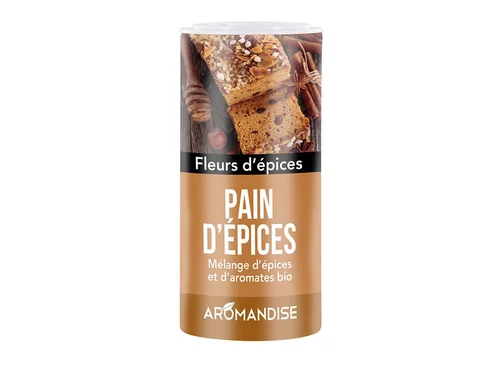 Fleurs d'épices boite métal Pain d'épices