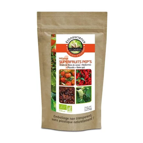 Mélange de 4 superfruits pep's bio en sachet Écoidées - 125 g