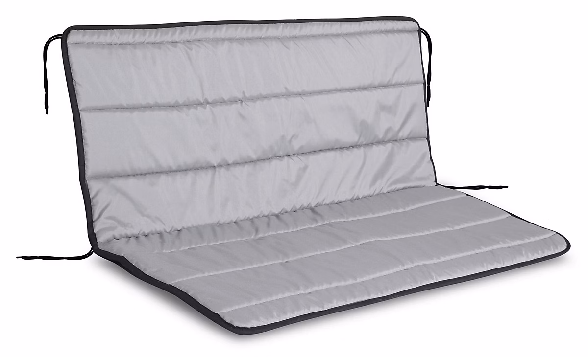 Ensemble coussins jardin mousse AIO FACTORY 120 × 50 × 50 cm gris foncé