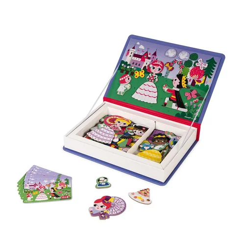 Magnetibook violet Princesses– 3 à 8 ans