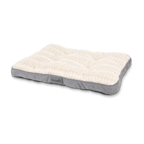 Couchage pour chien coloris gris coussin Scruffs Ellen - Taille M 82 x 58 cm