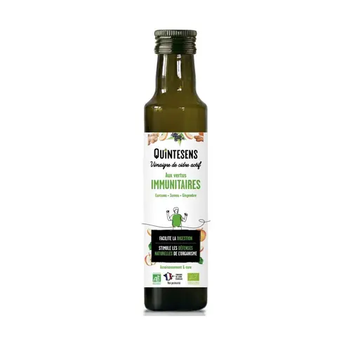 Vinaigre bio Quintessens Immunité - 25 cl
