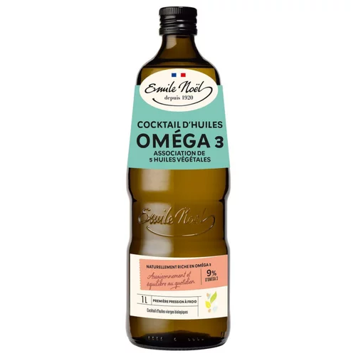 Huile oméga 3 bio Émile Noël - 1 L