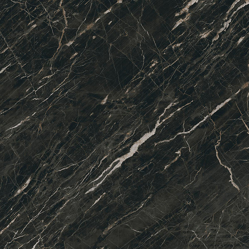 Carrelage sol / mur effet marbre gris anthracite mate 120 × 120 cm MARBLELOUS Wailea R
