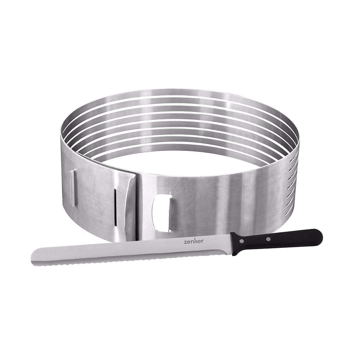 Ensemble de 2 ustensiles de pâtisserie pour layer cakes Zenker | Pâtisserie