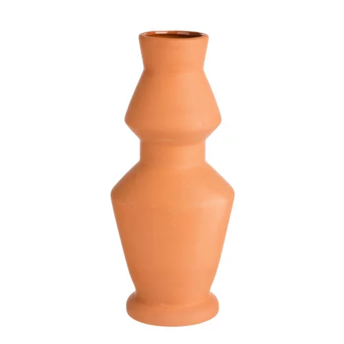Vase Sonara coloris rouge en terre cuite - Ø 10 cm