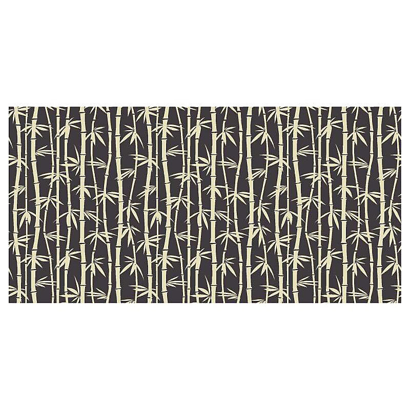 Brise vue imprimé BAMBUSA design – H.1.5 x L.3 m, 100% occultant, Made in France par Scenolia + kit de fixation offert