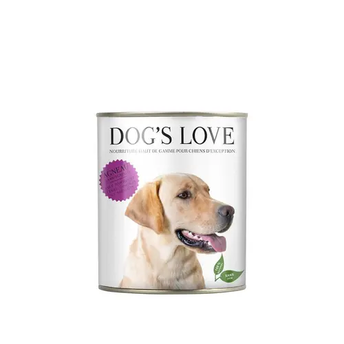 Pâtée naturelle pour chien à l’agneau - boite de 200 g