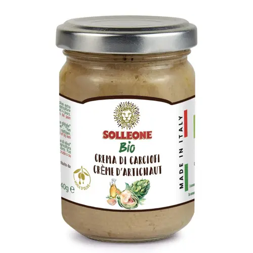 Crème d'artichaut Solleone bio - 140 g