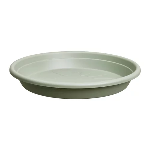 Soucoupe universelle ronde en plastique vert thym Elho - Ø 35 cm
