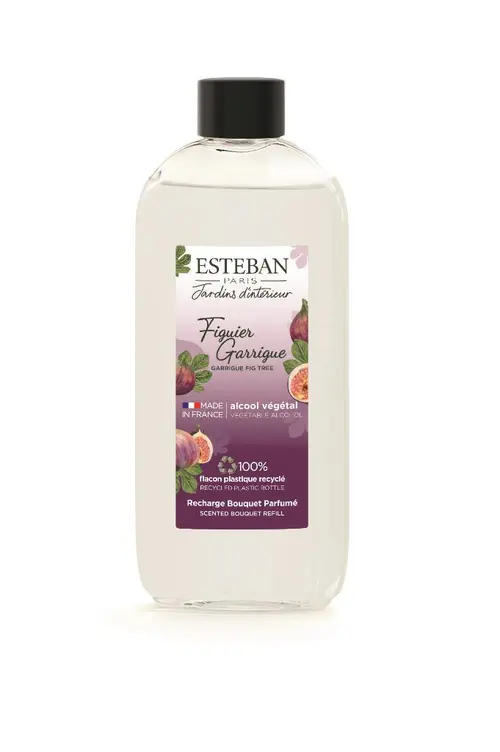 Recharge pour bouquet parfumé Esteban parfum Figuier Garrigue - 200 ml