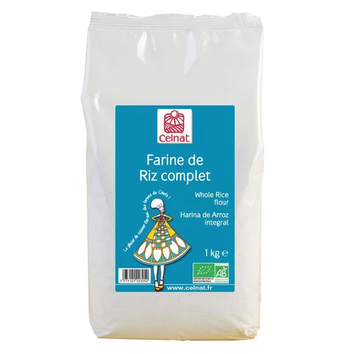 Farine de riz complet bio en sachet de 1 kg