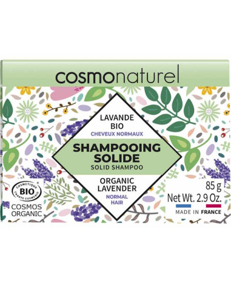 Cosmo Naturel Shampoing solide Cheveux Normaux 85g