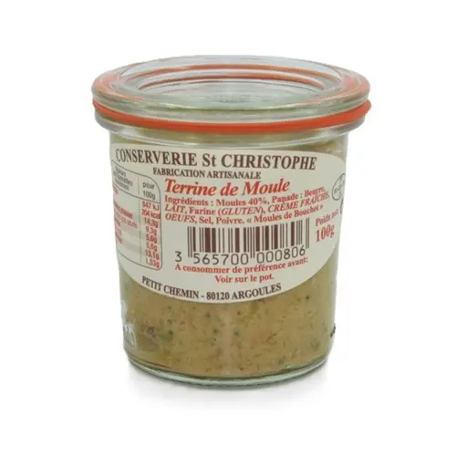 Terrine de moule Conserverie St Christophe - 100 g