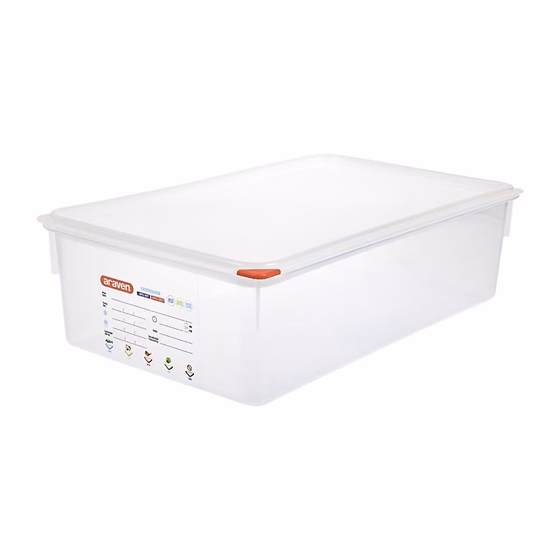 Boîte Alimentaire GN 1/1 – Araven 21 L | pièces | lot de 4