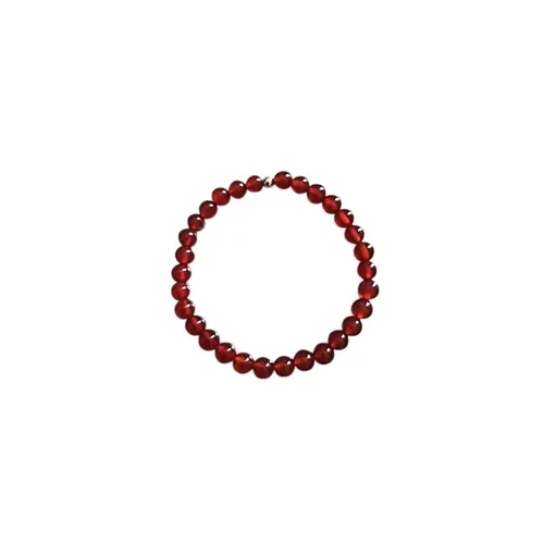 Bracelet agate cornaline unie 8mm