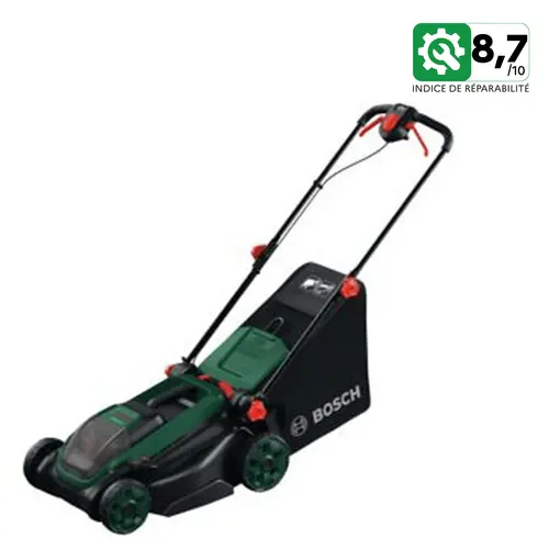 Tondeuse électrique lame 38 cm avec batterie 4,0 AH Rotak Bosch - 18 V
