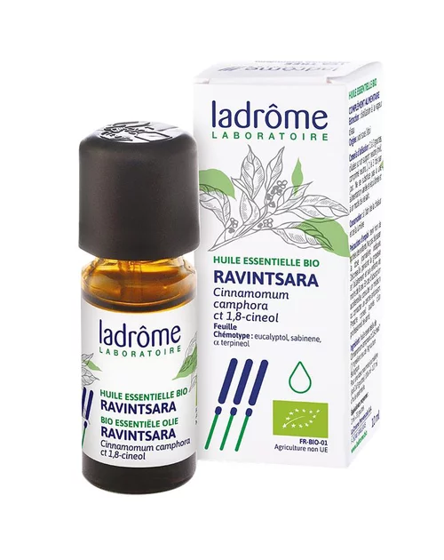 Huile essentielle bio de Ravintsara Ladrôme - 10 ml