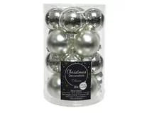 Boîte de 16 Mini-Boules Verre Ø3,5 cm