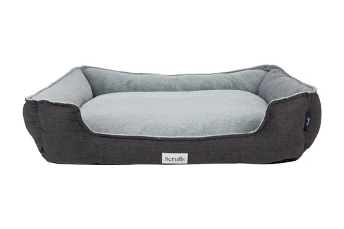 Couchage orthopédique pour chien coloris gris Scruffs Harvard - Taille XXL 110 x 82 x 22 cm