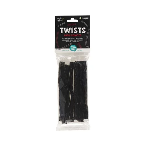 Bonbons réglisse twist sachet 100g