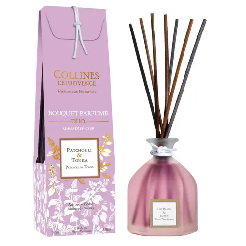 Bouquet parfumé Collines de Provence Patchouli Tonka - 100 ml