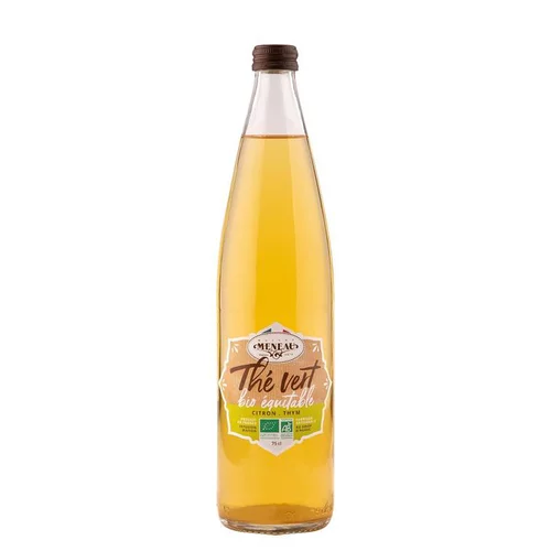 Thé vert bio équitable citron thym Maison Meneau - 75 cl