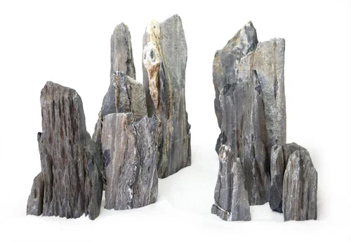 Décoration pour aquarium pierre stalagmit coloris gris Reptiles Planet - Taille S