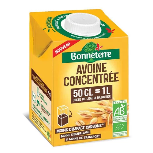 Boisson avoine concentré Bonneterre - 50 cl