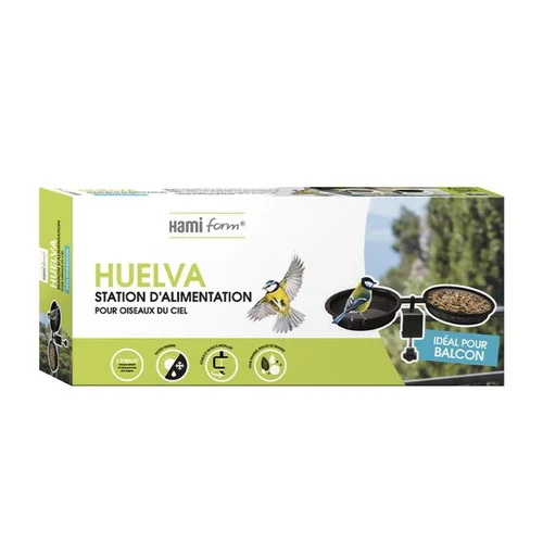 Mangeoire pour balcon Hamiform Huelva - 2 coupelles