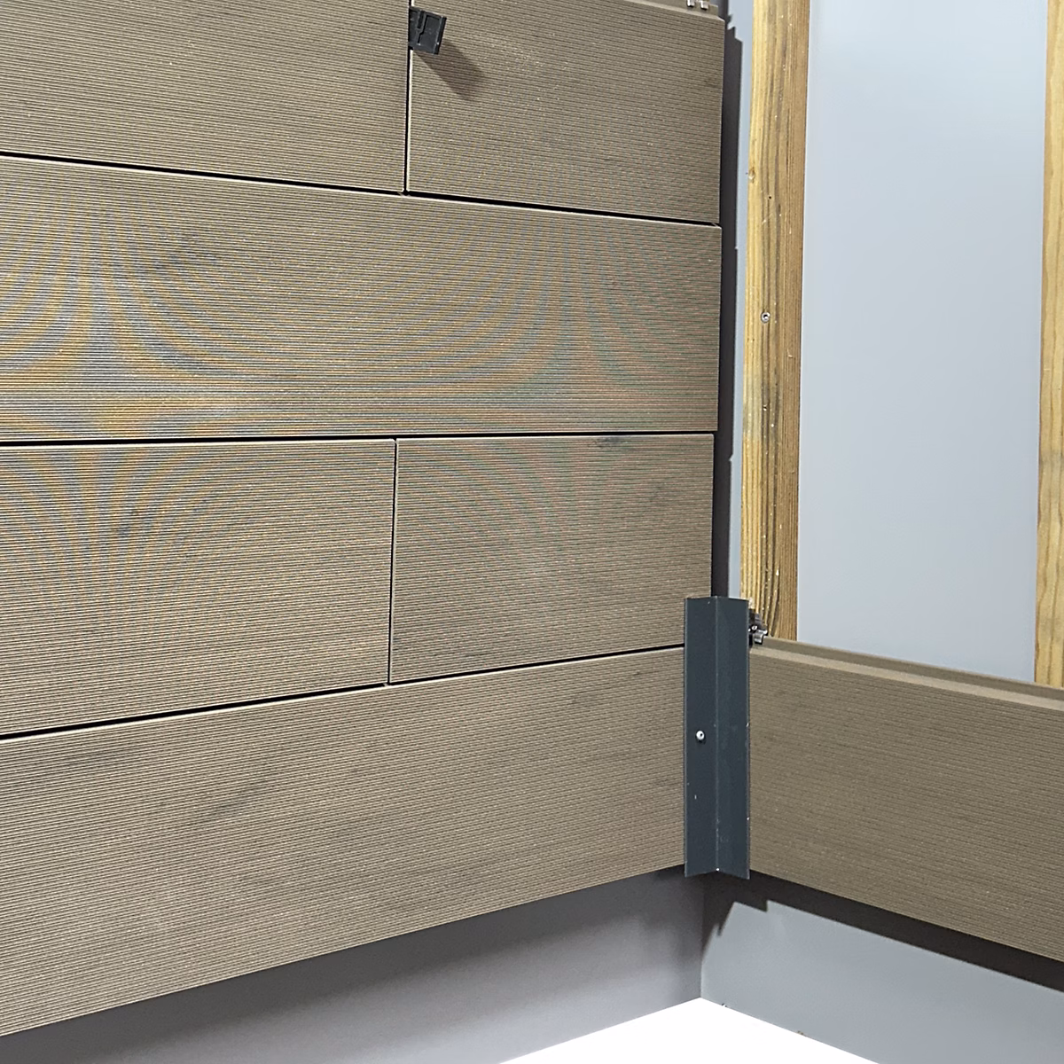 Cornière entrante Aluminium – L.2.5m | Blanc | SYLWAY