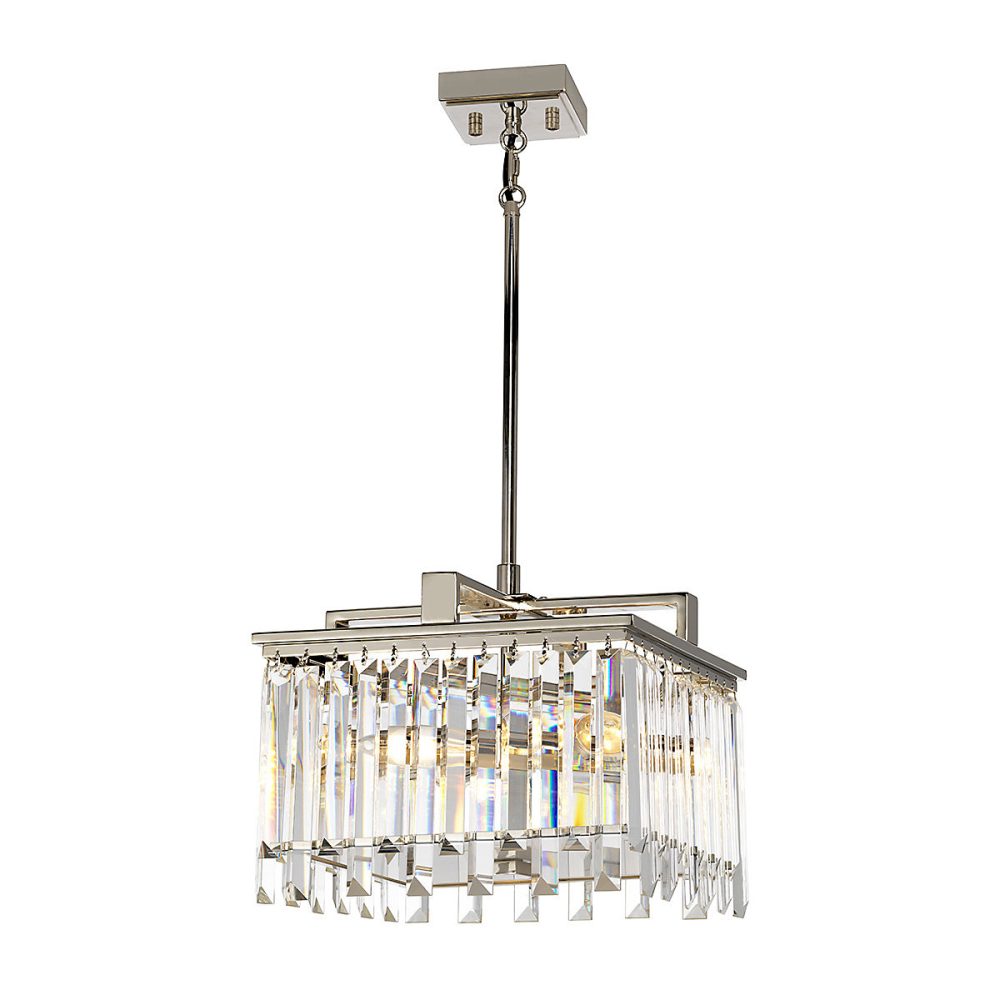 Elstead Aries – Petit lustre suspendu à 4 ampoules